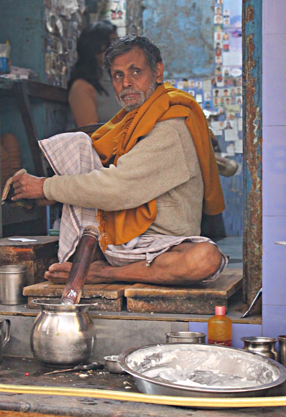 Blue Lassi Shop Varanasi